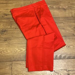 Darjoni Ankle length red pants